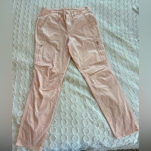 White House Black Market Pink Ankle Pants